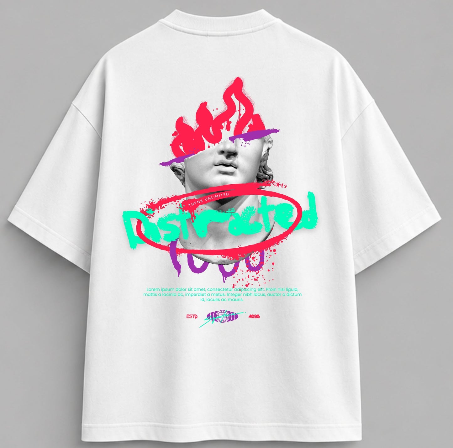 T-shirt oversize Out of Control