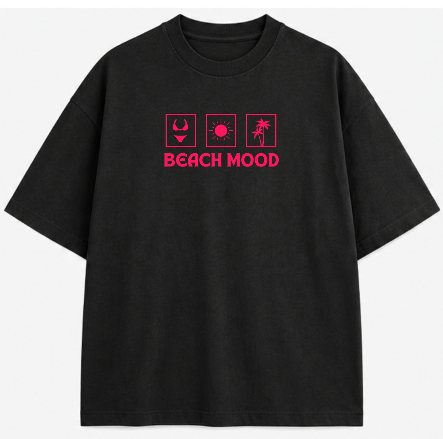 T-shirt oversize beach mood