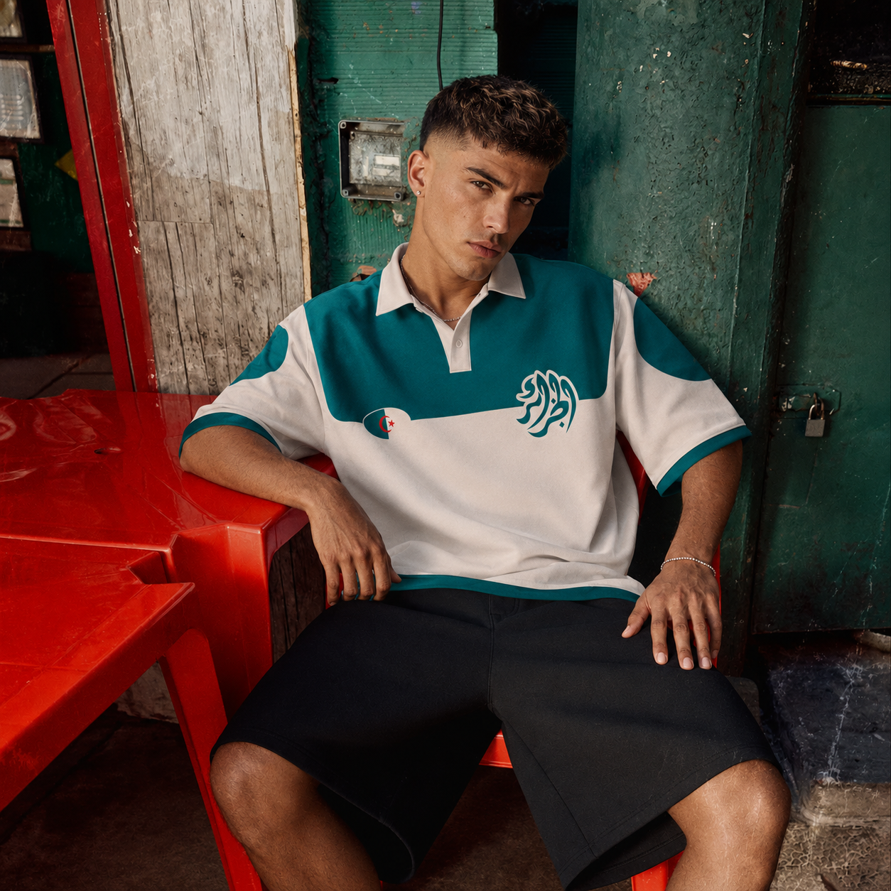 Vintage oversize "El Djazair"