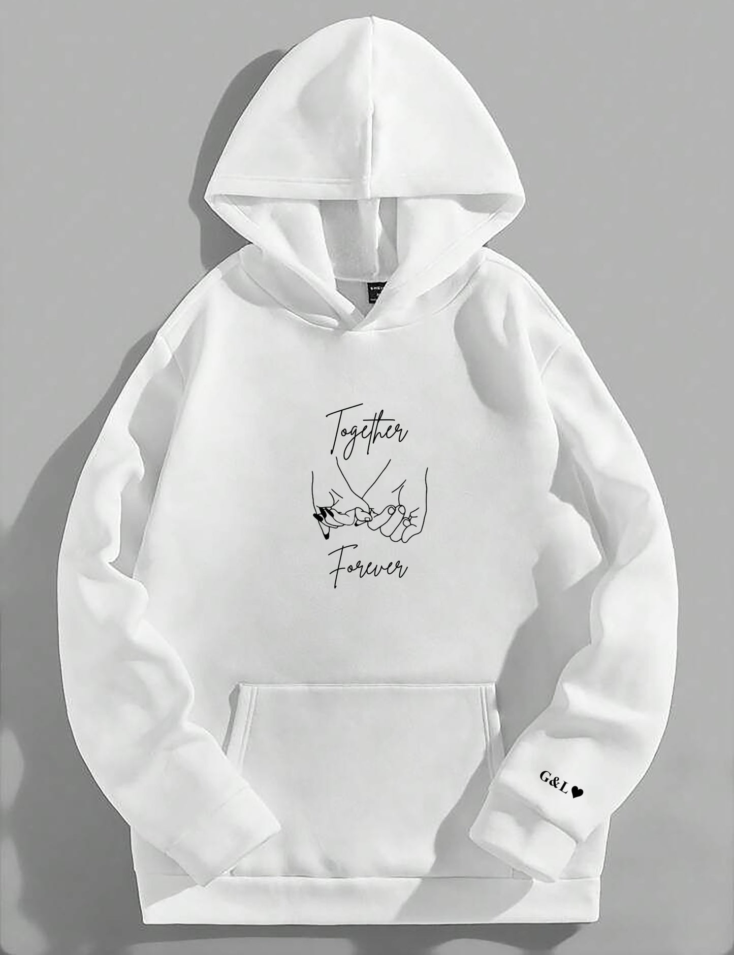 Sweat shirt 100% Personnalisable Together Forever