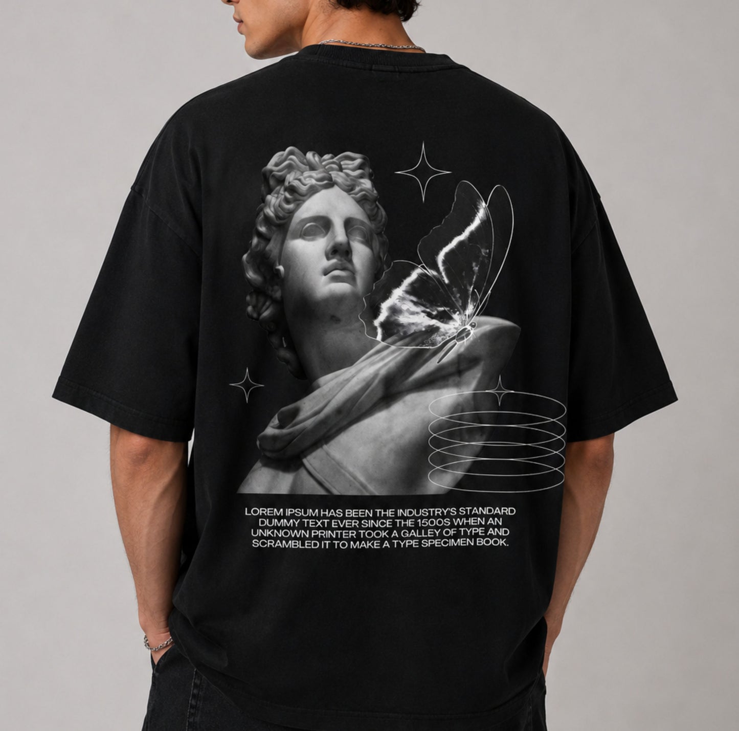 T-shirt oversize Lorem Ipsum