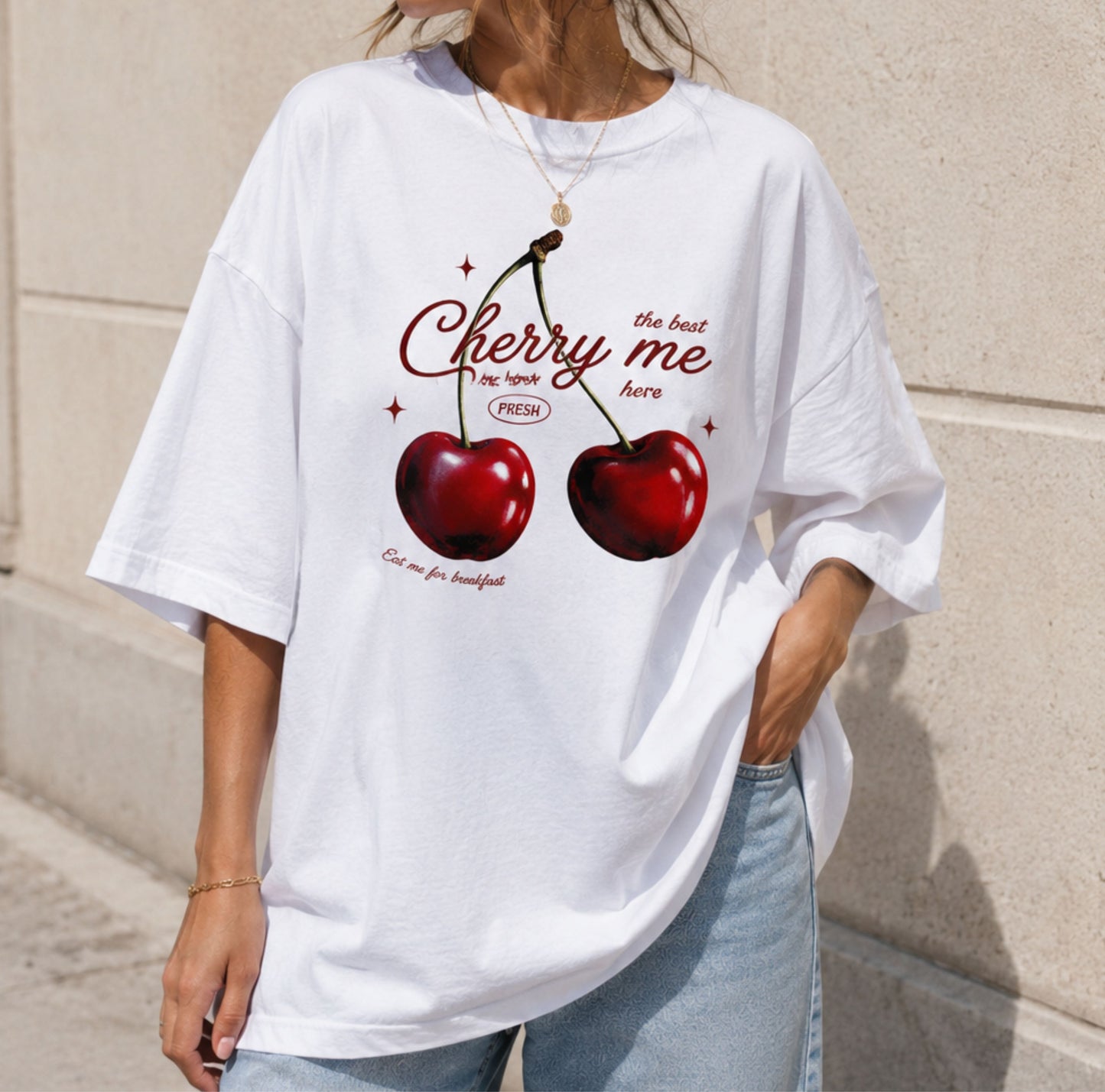 T-shirt Cherry me