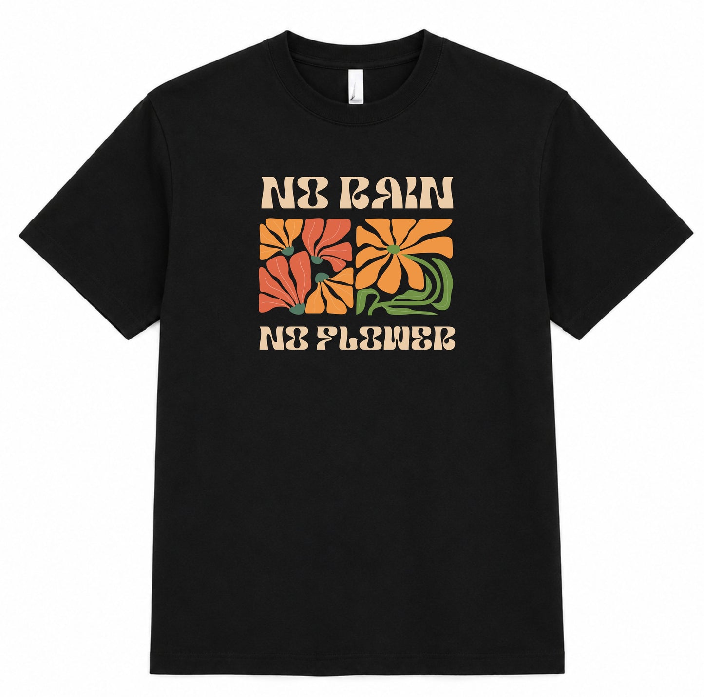 T-shirt Rain & Flowers