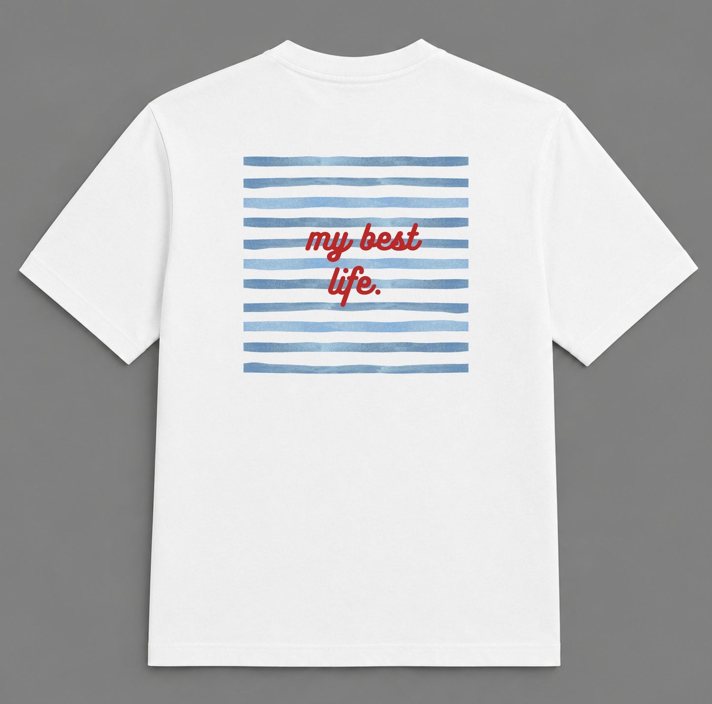 T-shirt " Living my best life."