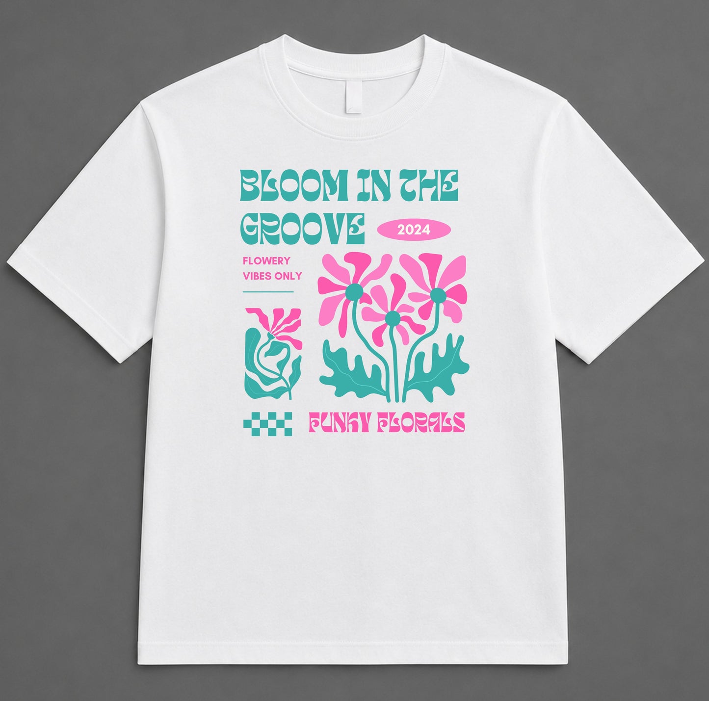 T-shirt Funky Florals