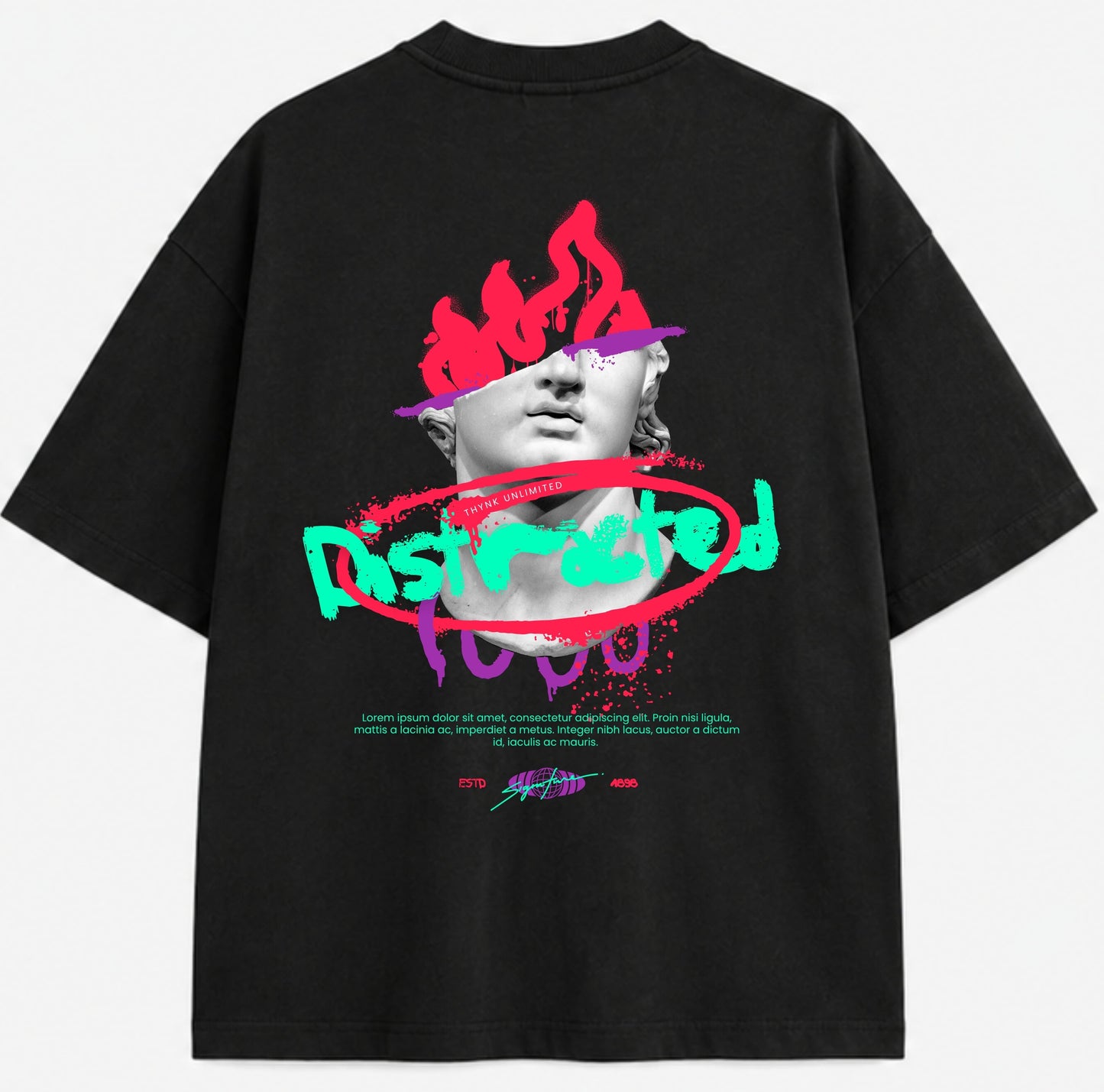 T-shirt oversize Out of Control