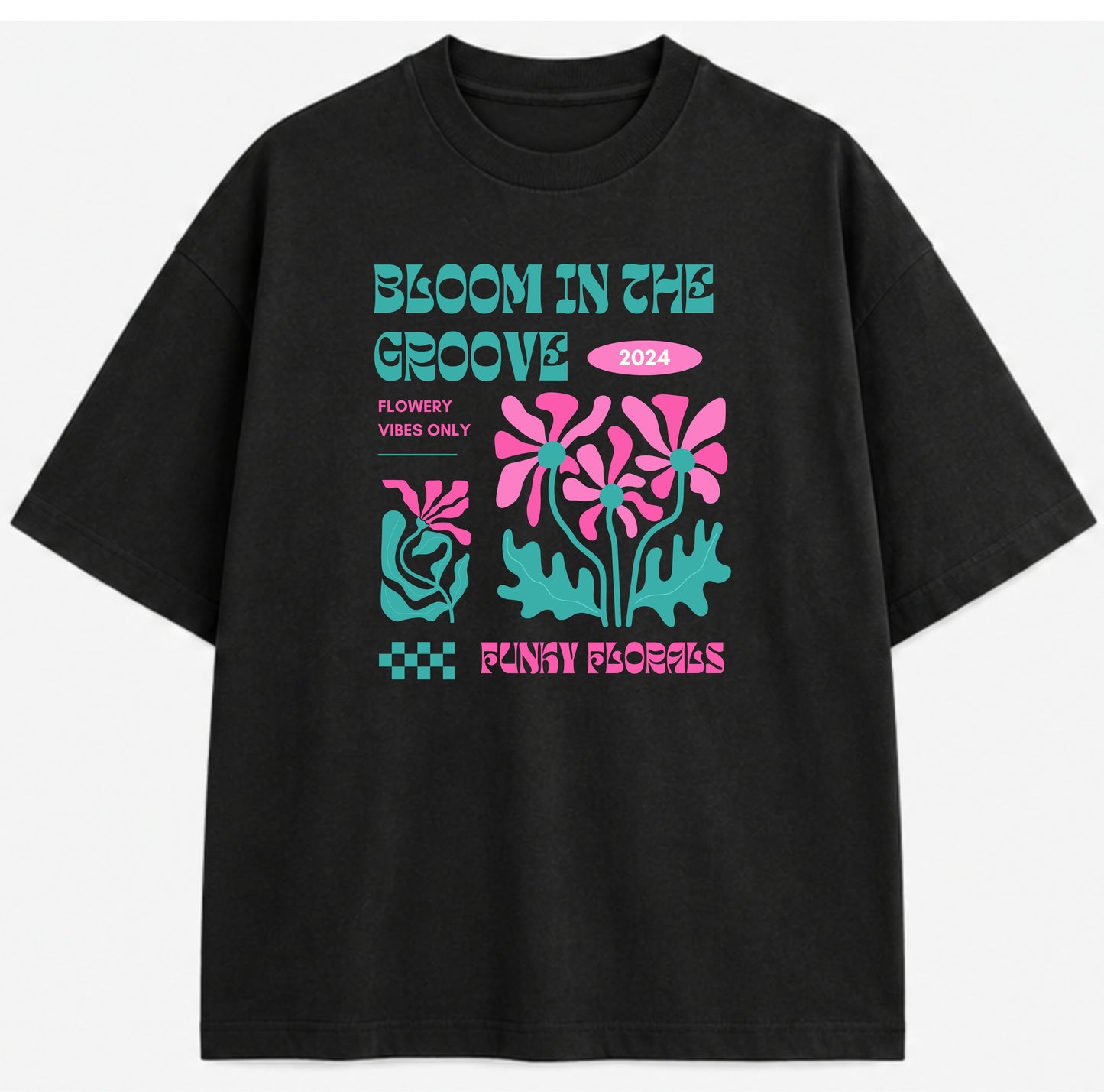 T-shirt Funky Florals