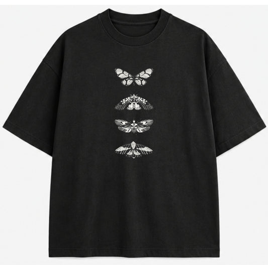 T-shirt oversize Butterfly