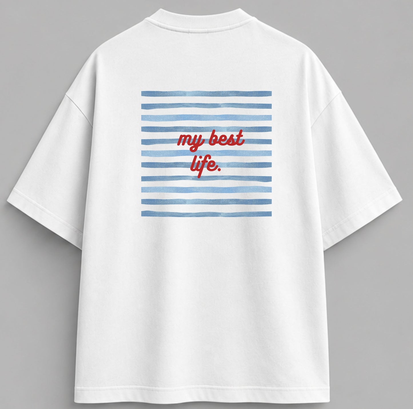 T-shirt " Living my best life."