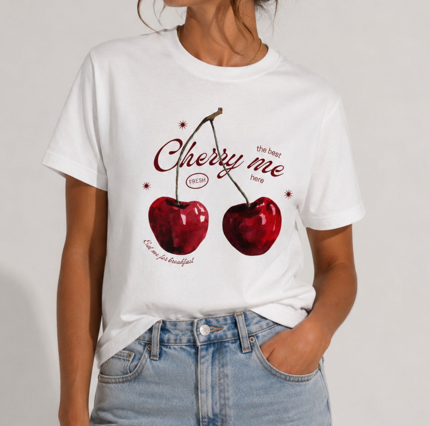 T-shirt Cherry me