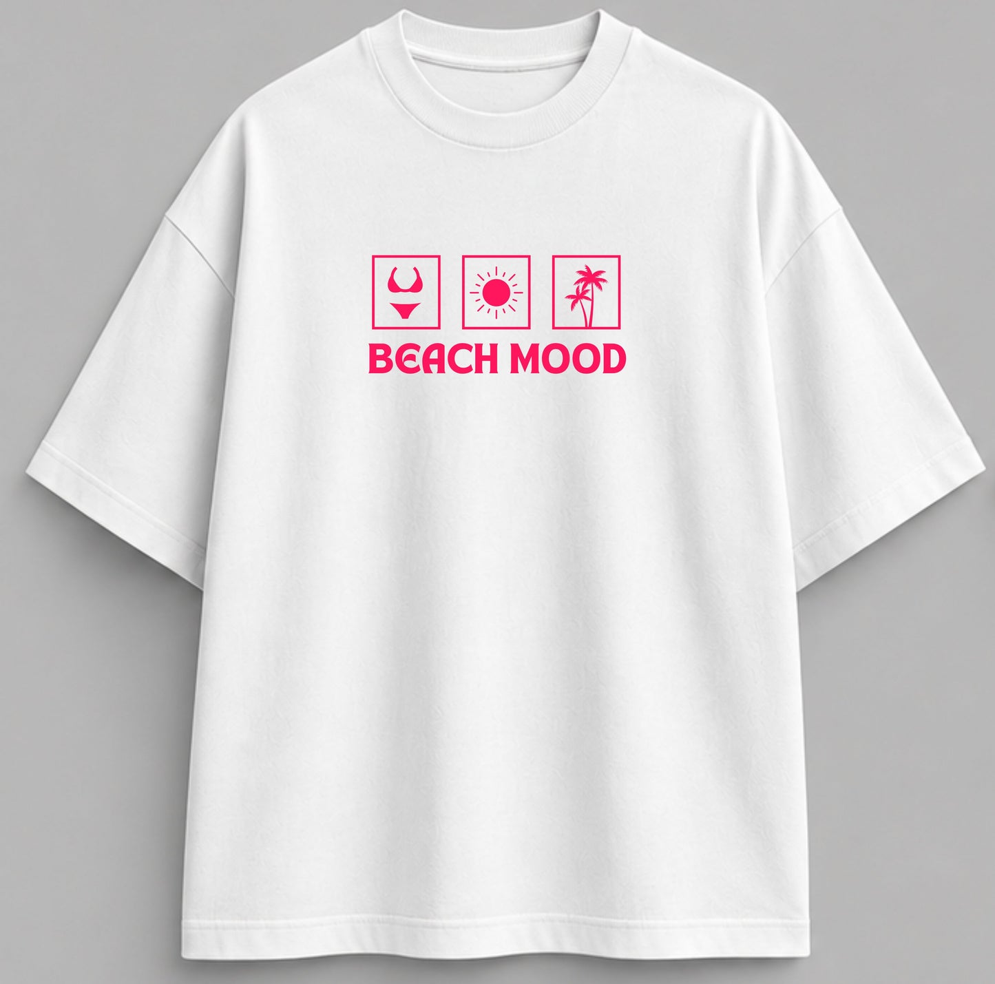 T-shirt oversize beach mood
