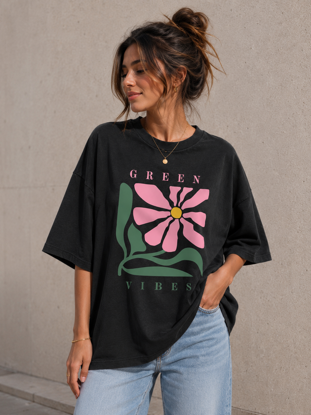 T-shirt Green Vibes
