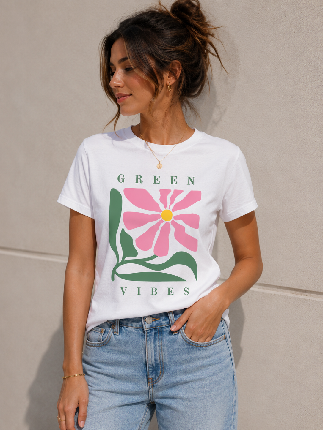 T-shirt Green Vibes