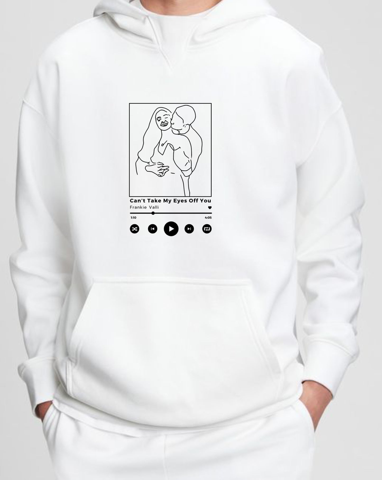 Sweat shirt 100% Personnalisable Favor Song