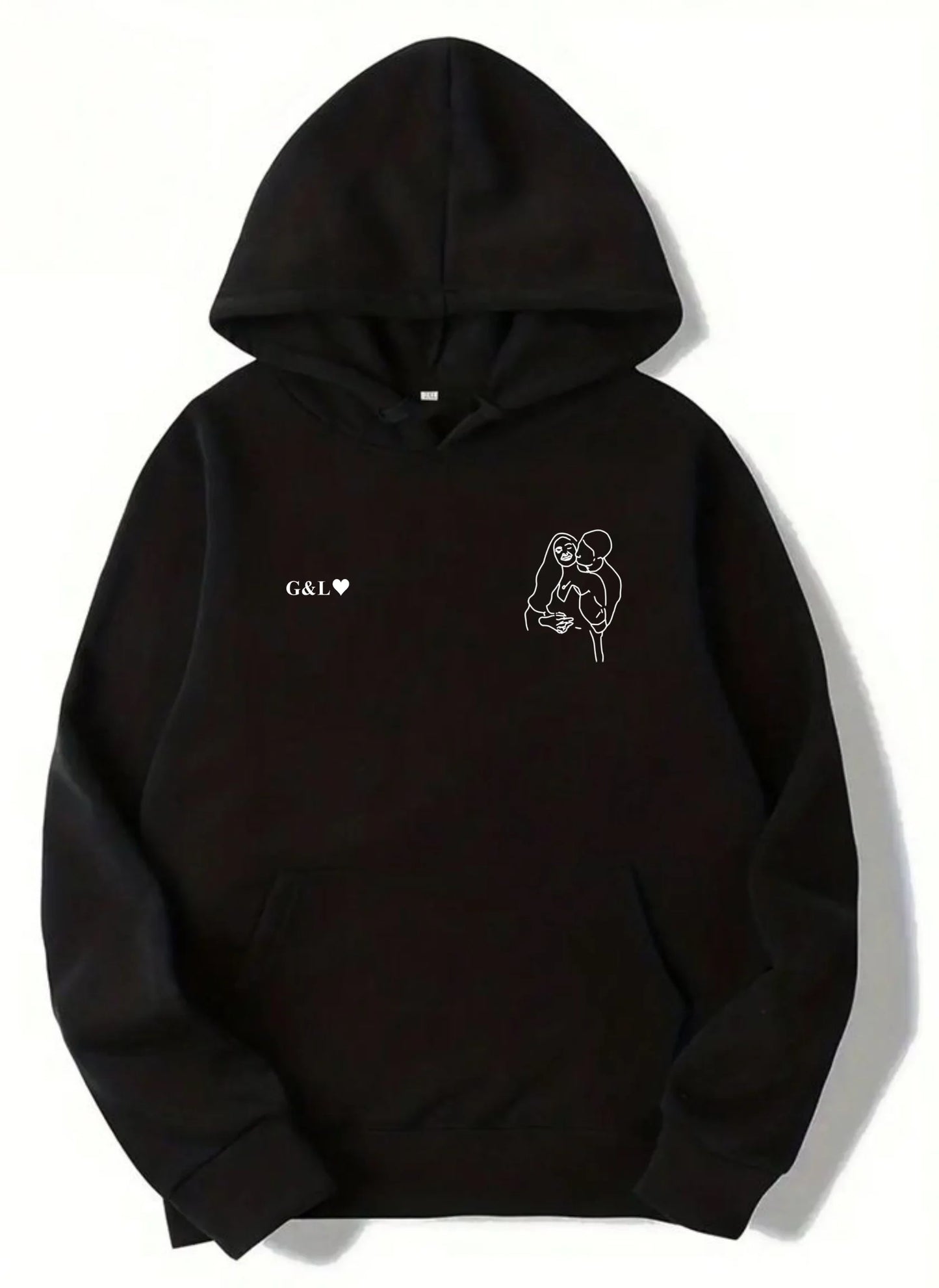 Sweat Col 100% Personnalisable Love