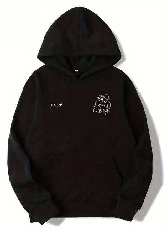 Sweat Col 100% Personnalisable Love