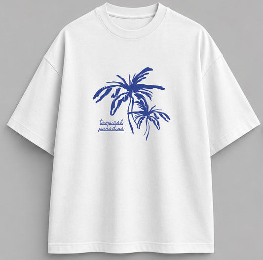 T-shirt Tropical paradise