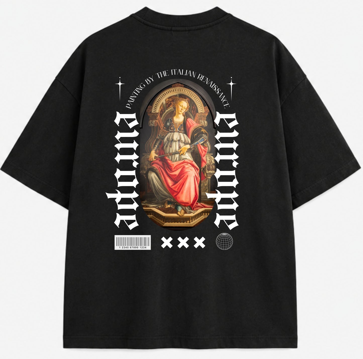 T-shirt oversize Europe