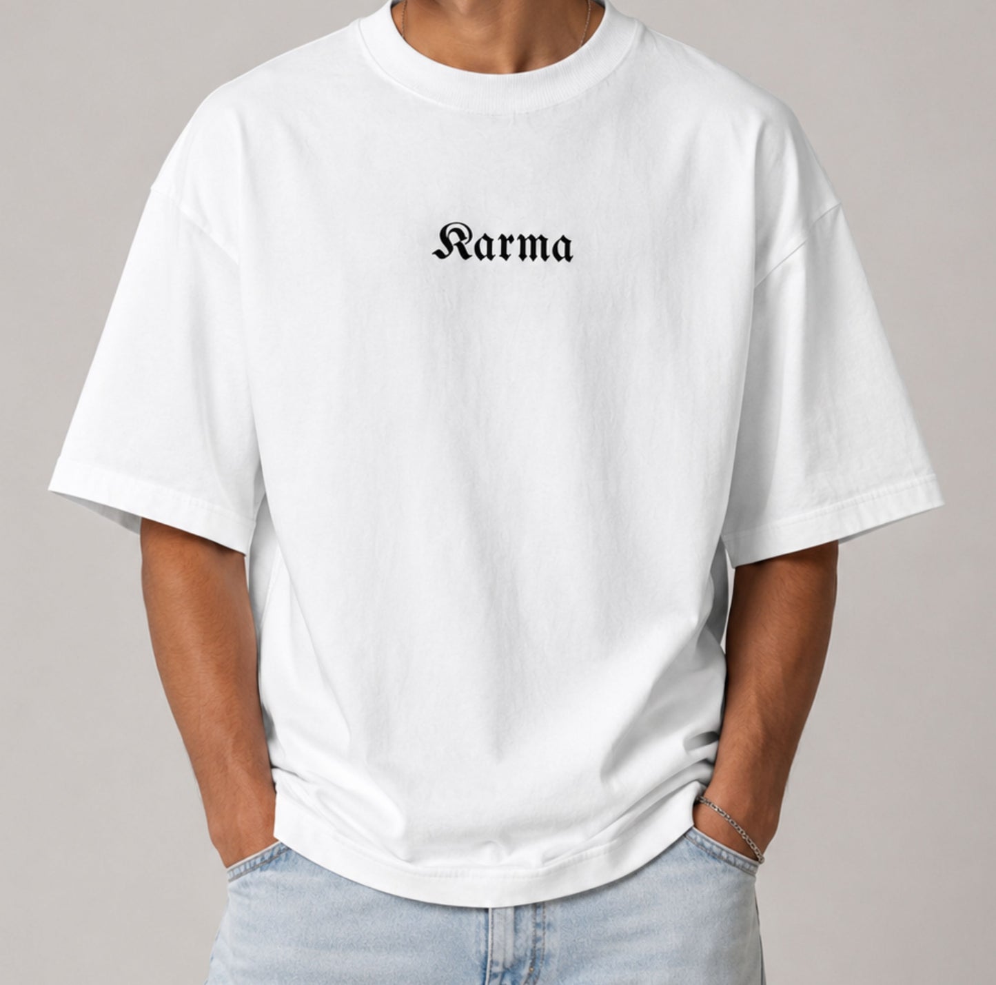 T-shirt oversize Karma