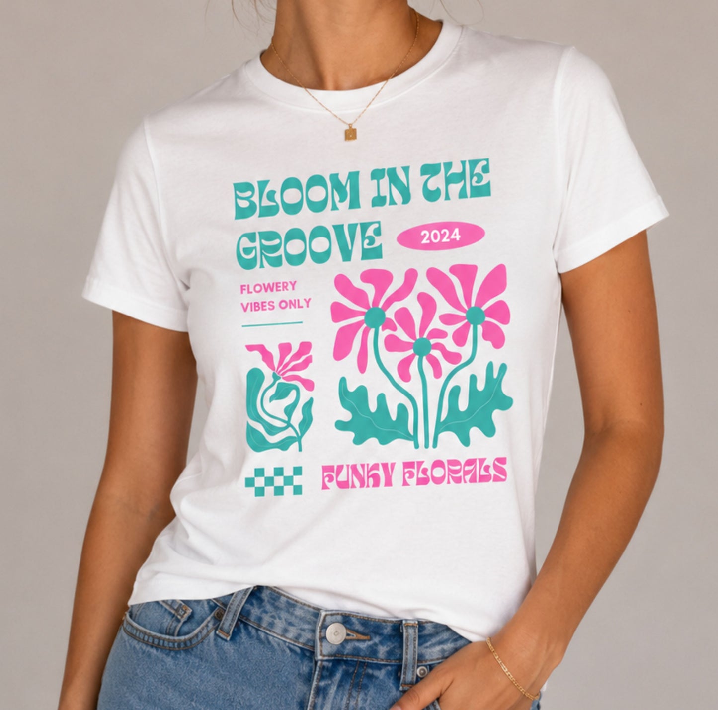 T-shirt Funky Florals