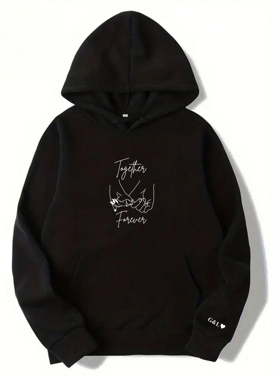 Sweat shirt 100% Personnalisable Together Forever