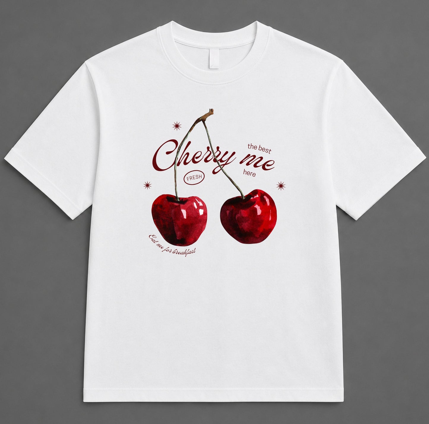 T-shirt Cherry me